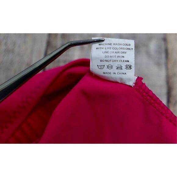 Retro Sexy Hot Pink Underwire‎ Bikini Halter Swim Top MEDIUM 60s Inspired Beach - Picture 7 of 8